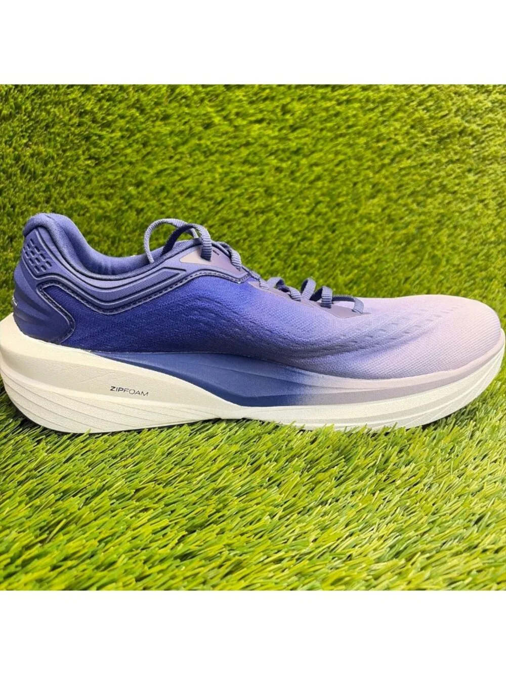 Topo Phantom 4 Womens Size 12 Purple Blue White Athletic Running Shoes Sneakers